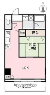 三好マンション【3階】の間取り