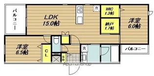 (仮称)川口市新井町メゾン【2階】の間取り