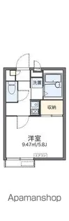レオパレスプレミエ エトワール【2階】の間取り
