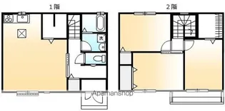 エルメゾン手城【A2号室号室】の間取り