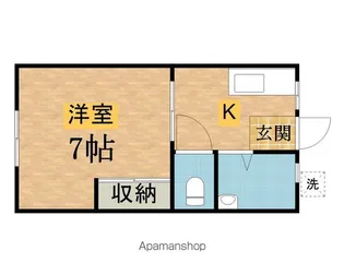ハイツ80【102号室】の間取り