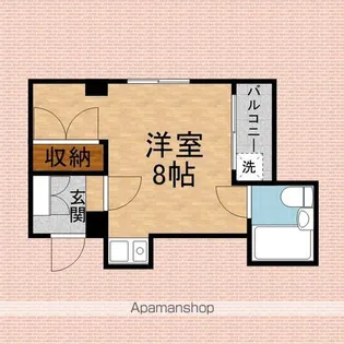 アメニティハウスオーラ【3階】の間取り