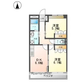 FOREST HILLS(フォレスト ヒルズ)【1階】の間取り