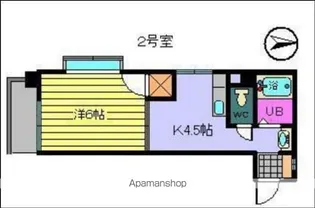 アルバコート【2階】の間取り