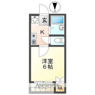ドリームハイツ1号館【2階】の間取り