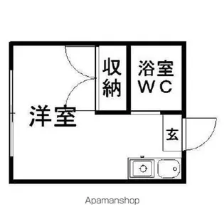 笹塚コーポ【207号室】の間取り