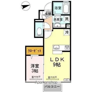 Center Link【1階】の間取り