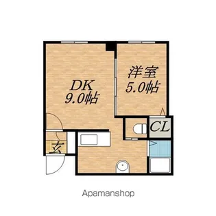 ガーデンパレス【503号室】の間取り