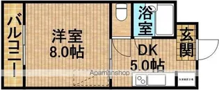ドミールⅢ【2階】の間取り