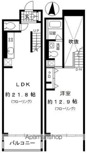 レジディア東桜II【7階】の間取り