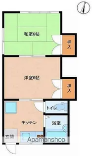 イーストマタラク【1階】の間取り