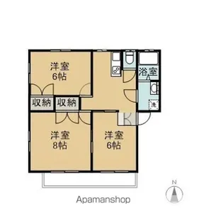 エムハイツ【101号室】の間取り