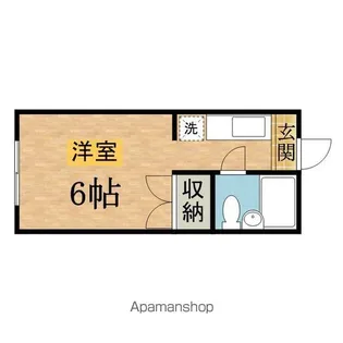 サンハイツ【102号室】の間取り