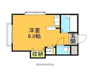 メゾン双葉【1階】の間取り