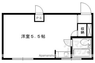 ビューパレス吉田【211号室】の間取り