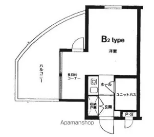 アルファ清心町Ⅰ【401号室】の間取り
