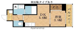 SERIE東淀川【1階】の間取り