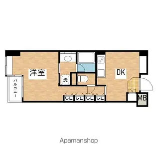グラン・アベニュー 栄【4階】の間取り