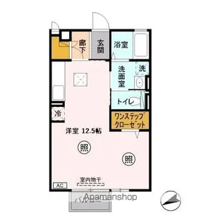 アルモニー【1階】の間取り