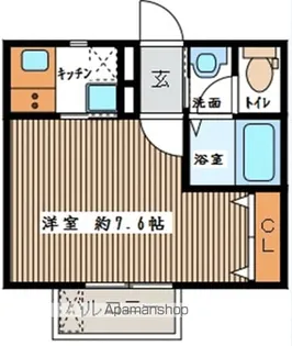 アイショウヴィラ川内【2階】の間取り
