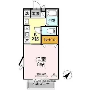 エクセルスミ【2階】の間取り