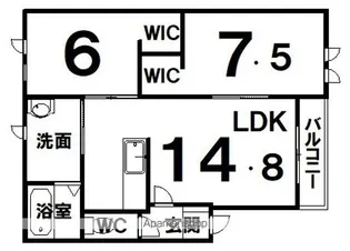 CHERIE・FLEUR(シェリー・フルール)【1階】の間取り