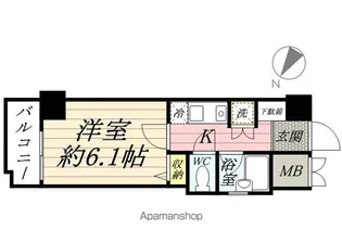 ジェイフラッツ初台【2階】の間取り