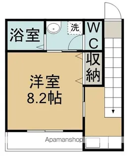 プロムナード志波町【2階】の間取り