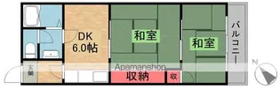 シャルマンKUROBE【2階】の間取り