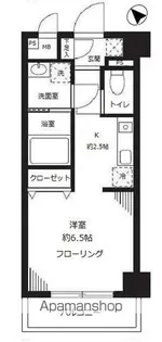 パルメゾン見次公園【7階】の間取り