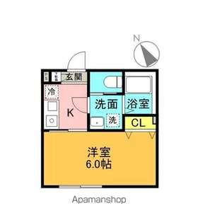 フルセイル羽衣町【1階】の間取り