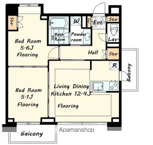 レジディア新宿イーストⅡ【8階】の間取り
