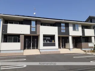 広島県福山市神辺町字湯野【アパート】の外観