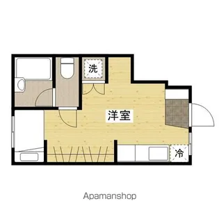 リヴィエール口田Ⅱ【101号室号室】の間取り