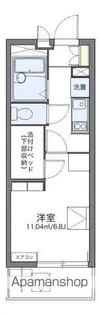 レオパレスエクセル ケンⅢ【1階】の間取り