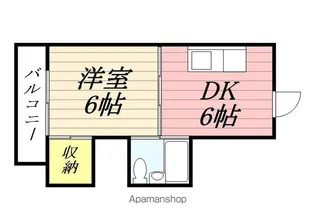 ハイツ19【3階】の間取り