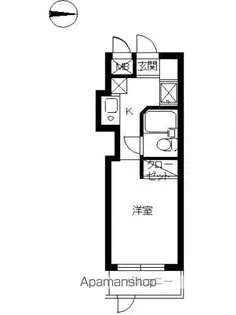 スカイコート武蔵小杉第4【106号室号室】の間取り