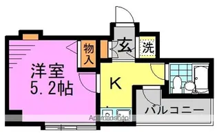 ウイング高円寺南【4階】の間取り