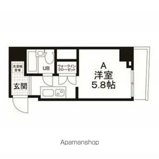 フォルテ京橋【8階】の間取り
