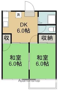メゾンきよの【2階】の間取り