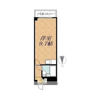 ニューライフ東2条【6階】の間取り