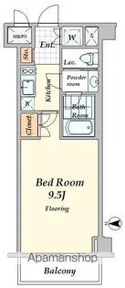 グランハイツ東新宿【5階】の間取り
