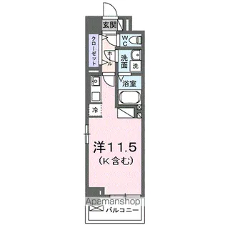 BOSCATO O.【4階】の間取り
