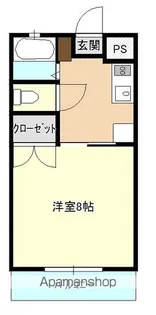 グッドウィル大貫【103号室】の間取り