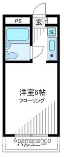 あしのはうす永福【206号室】の間取り