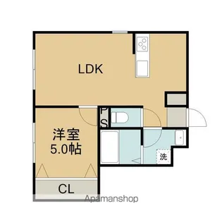 アルコリスA【204号室】の間取り