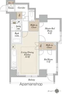 KDXレジデンス三鷹【3階】の間取り