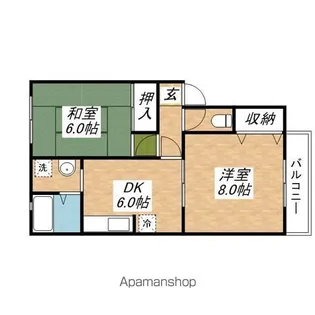 リヴェール【2階】の間取り