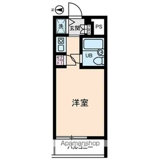 ダイホープラザ鶴見【2階】の間取り