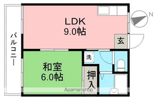 ライトコーポ【3階】の間取り